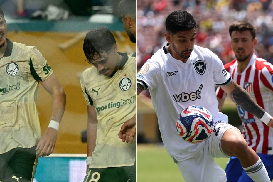 com Palmeiras e Botafogo, veja confrontos já definidos e chaves